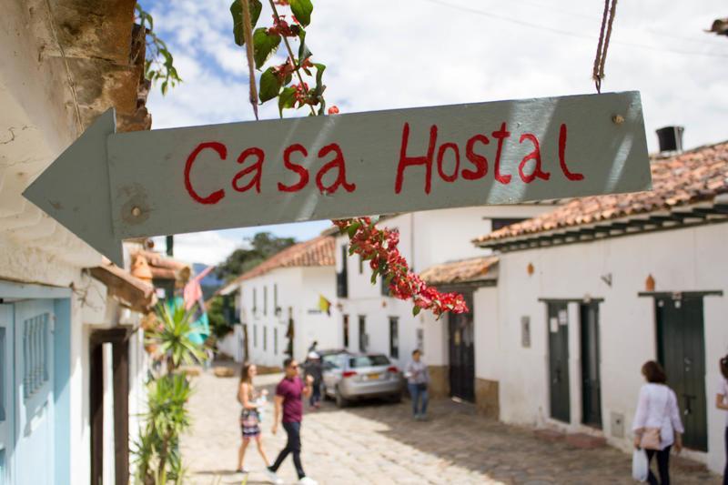 Casa Hostal Villa De Leyva Kültér fotó